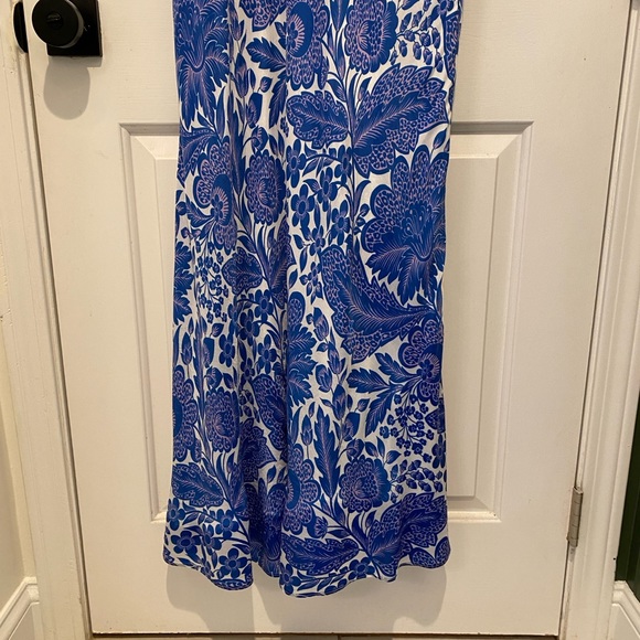 J. Crew Blue Floral Maxi Dress - Picture 10 of 12